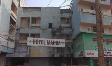 नगर निगम को लिखा पत्र महुआ हॉटल-कांप्लेक्स में हो रही अवैध प्लाटिंग ।