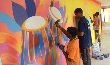 तेजी से आकार ले रहा कला केंद्र, मार्च महीने से बच्चे और युवा बनेंगे हुनरमंद