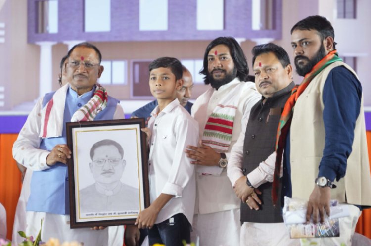 मुख्यमंत्री श्री साय ने किया आठ करोड़ रुपए से अधिक लागत से बने पाँच कन्या छात्रावासों का शुभारंभ