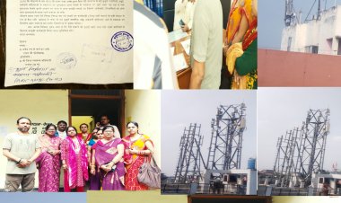 मोबाइल टावरों से निकलने वाले रेडियोफ्रीक्वेंसी रेडिएशन (RFR) के लम्बे समय तक संपर्क में रहने से स्वास्थ्य जोखिम को लेकर निवासियों ने किया शिकायत,