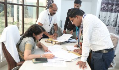 व्यय प्रेक्षक श्रीमती कनुप्रिया दमोर ने प्रत्याशियों  के खर्चे का किया निरीक्षण