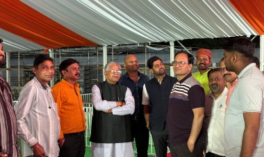 रहांगी में मुख्यमंत्री के कार्यक्रम की तैयारी पूर्ण*  *कलेक्टर-विधायक ने देर रात किया अंतिम निरीक्षण