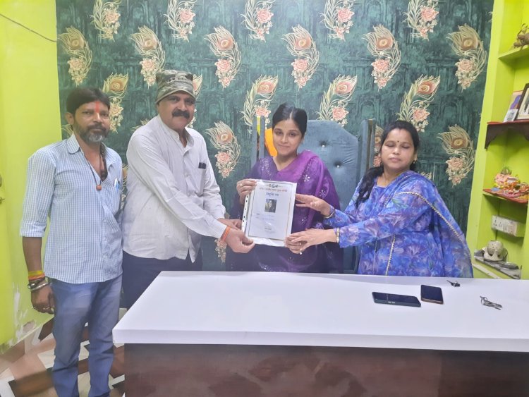 अखिल भारतीय पत्रकार सुरक्षा समिति के रायपुर जिला कार्यकारिणी उपाध्यक्ष नियुक्त हुई श्रीमती सानिया रक्सेल,(हमारा छतीसगढ़ी खुलासा एवं R खुलासा वेब न्यूज)