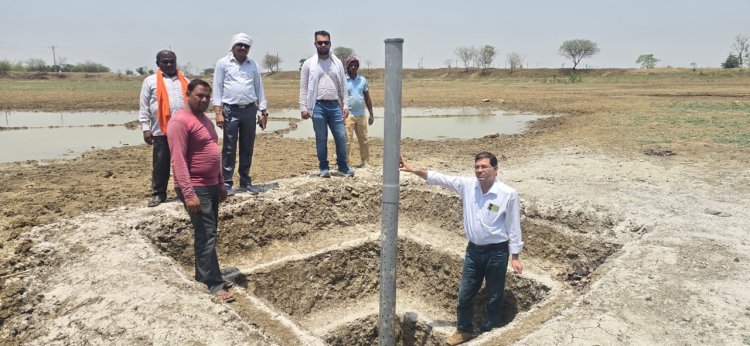 जल संरक्षण को लेकर जिले में बड़ी पहल  आधुनिक तकनीक से 334 स्थलों पर बन रहे इंजेक्शन वेल