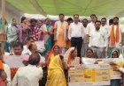 अभनपुर विकासखंड के परसदा सोंठ में जनसमस्या निवारण शिविर  