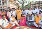 उप मुख्यमंत्री श्री अरुण साव ने 2500 किलोलीटर क्षमता के पानी टंकी निर्माण का किया भूमिपूजन