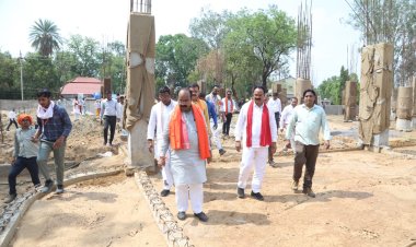सुशासन तिहार में उप मुख्यमंत्री श्री अरुण साव निकले फील्ड पर, कार्यों की धीमी प्रगति पर जताई नाराजगीक