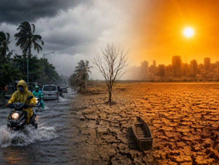बारिश का कहर देखने को मिला. इस बीच विश्व मौसम विज्ञान संगठन (WMO) ने एक बड़ी चेतावनी जारी की है.
