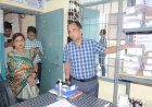 कलेक्टर डॉ. गौरव सिंह ने किया आयुष्मान आरोग्य मंदिर एवं उप स्वास्थ्य केन्द्र बरौदा का निरीक्षण