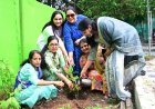 महिला ऑफिसर्स क्लब ने किया पौधारोपण, दिया पर्यावरण संरक्षण का संदेश