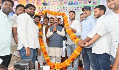 उप मुख्यमंत्री श्री अरुण साव ने 32 करोड़ के कार्यों का किया भूमिपूजन