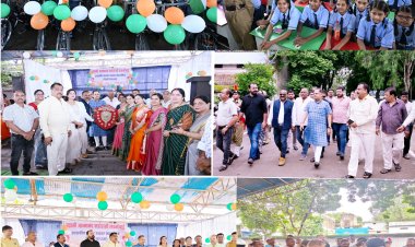 दयालबंद महारानी लक्ष्मी बाई आत्मानंद शाला में छत्तीसगढ़ शासन में पूर्व मंत्री