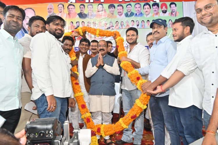उप मुख्यमंत्री श्री अरुण साव ने 32 करोड़ के कार्यों का किया भूमिपूजन