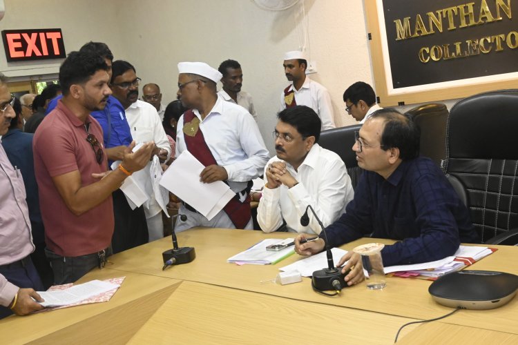 सिंचाई, मुआवजा, बिजली और पीएम आवास योजना से जुड़ी समस्याएं लेकर पहुंचे लोग
