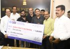 राइस मिल एसोसिएशन ने रेडक्रॉस सोसायटी को दिए 5 लाख रुपए