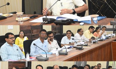 संभाग स्तरीय जल उपयोगिता समिति की बैठक संपन्न  जलाशयों में जलभराव और फसलों की ताजा हालात की समीक्षा