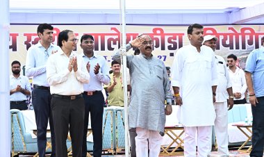 उपमुख्यमंत्री श्री अरुण साव ने किया 26वीं राज्य स्तरीय शालेय क्रीड़ा प्रतियोगिता का शुभारंभ
